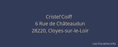 Cristel'Coiff