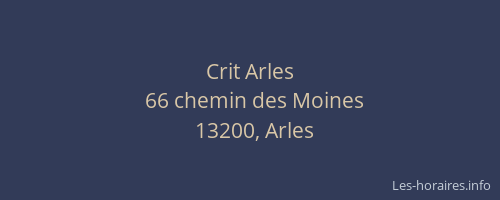 Crit Arles