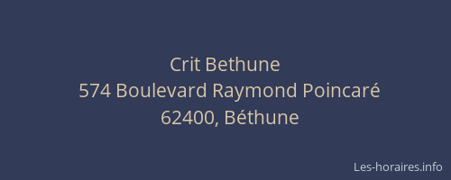 Crit Bethune