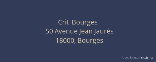 Crit  Bourges