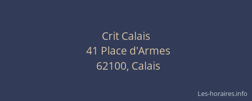 Crit Calais