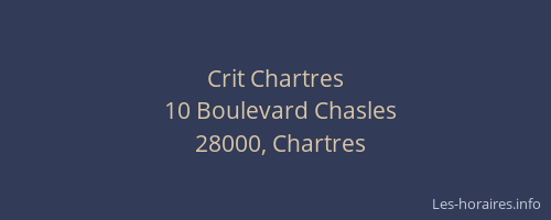 Crit Chartres