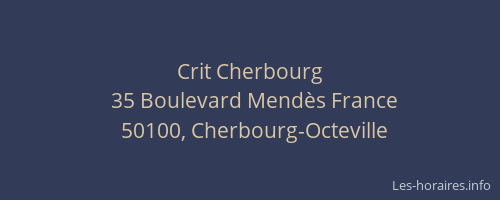 Crit Cherbourg