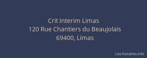 Crit Interim Limas