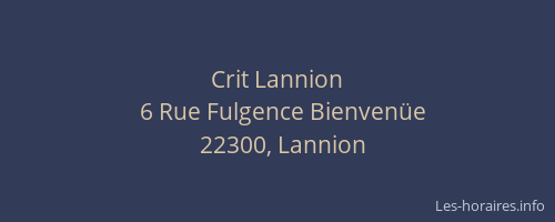 Crit Lannion