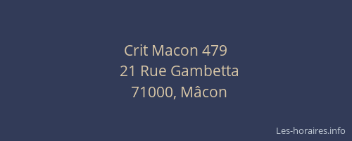 Crit Macon 479