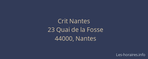 Crit Nantes