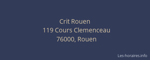 Crit Rouen