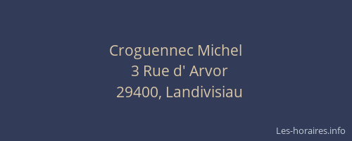Croguennec Michel