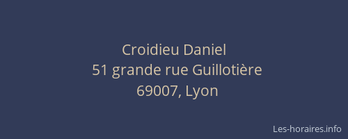 Croidieu Daniel