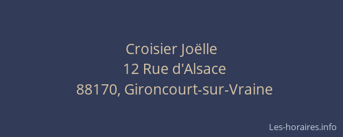 Croisier Joëlle