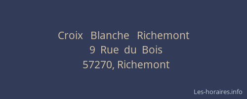 Croix   Blanche   Richemont