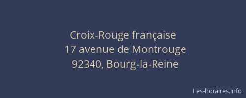 Croix-Rouge française