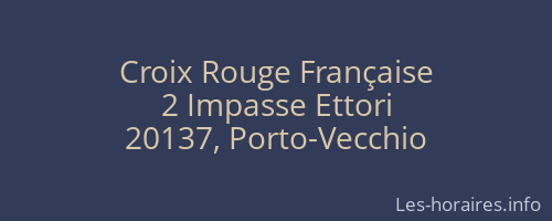 Croix Rouge Française