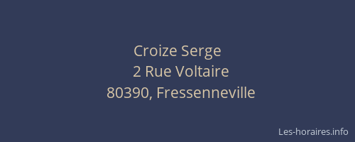 Croize Serge