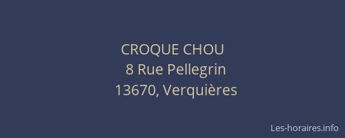 CROQUE CHOU