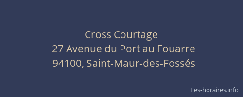 Cross Courtage