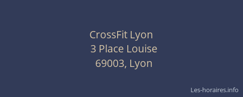 CrossFit Lyon