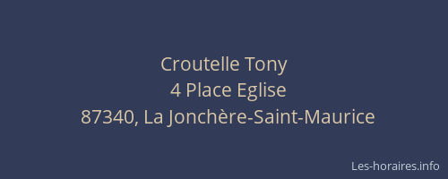 Croutelle Tony
