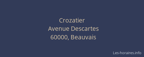 Crozatier