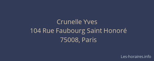 Crunelle Yves