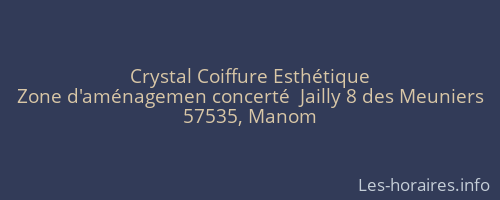 Crystal Coiffure Esthétique