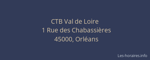 CTB Val de Loire