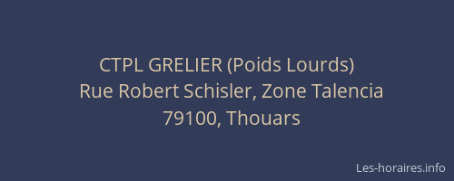 CTPL GRELIER (Poids Lourds)