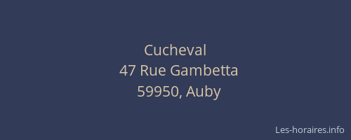 Cucheval