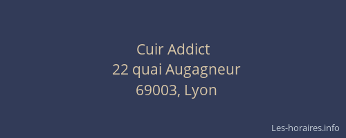 Cuir Addict