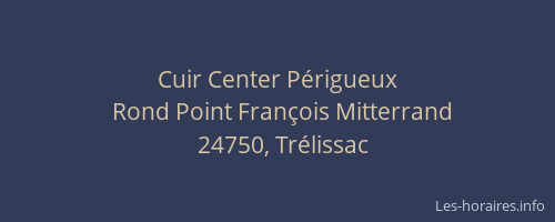 Cuir Center Périgueux