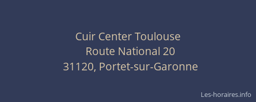 Cuir Center Toulouse