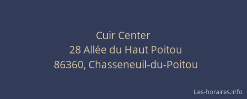 Cuir Center