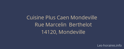 Cuisine Plus Caen Mondeville