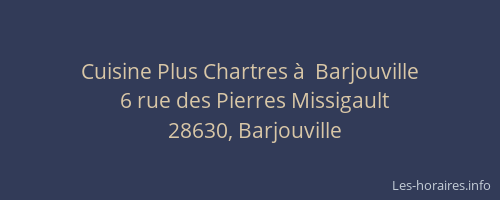 Cuisine Plus Chartres &agrave;&nbsp; Barjouville