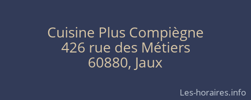 Cuisine Plus Compiègne
