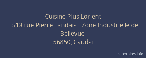 Cuisine Plus Lorient