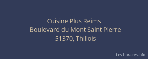 Cuisine Plus Reims