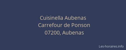 Cuisinella Aubenas