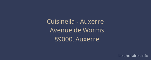 Cuisinella - Auxerre