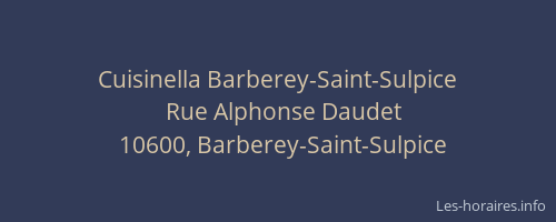 Cuisinella Barberey-Saint-Sulpice