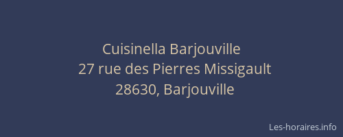 Cuisinella Barjouville