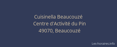 Cuisinella Beaucouzé