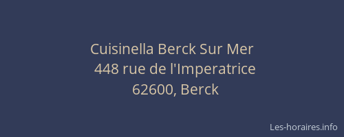Cuisinella Berck Sur Mer