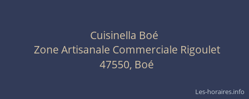 Cuisinella Bo&eacute;