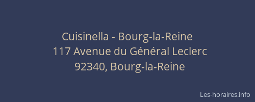Cuisinella - Bourg-la-Reine