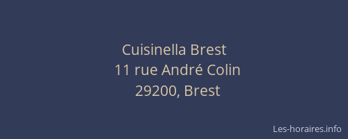 Cuisinella Brest