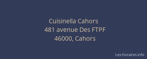 Cuisinella Cahors
