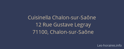 Cuisinella Chalon-sur-Saône