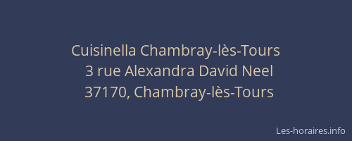 Cuisinella Chambray-l&egrave;s-Tours
